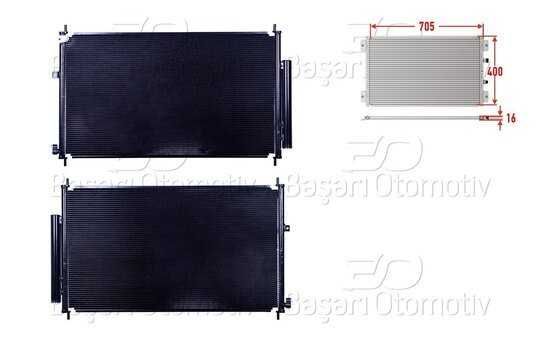 KLIMA RADYATORU 705X400X16