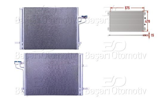 KLIMA RADYATORU 575X470X15