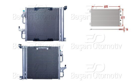 KLIMA RADYATORU 405X377X16