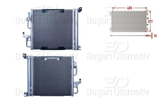 KLIMA RADYATORU 405X377X16